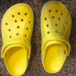Yellow Crocs